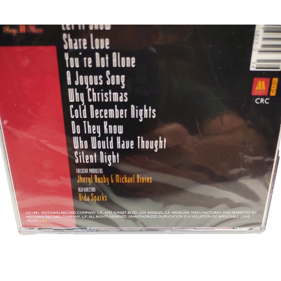BOYZ II MEN Christmas Interpretations 1993 Music CD Sealed Motown Records VTG - Picture 3 of 5